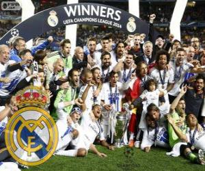 пазл Реал Мадрид, чемпион Лиги чемпионов УЕФА 2013-2014